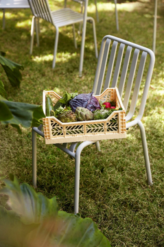 HAY - PALISSADE SKY GREY - Steel garden chair by In Stock - view 3